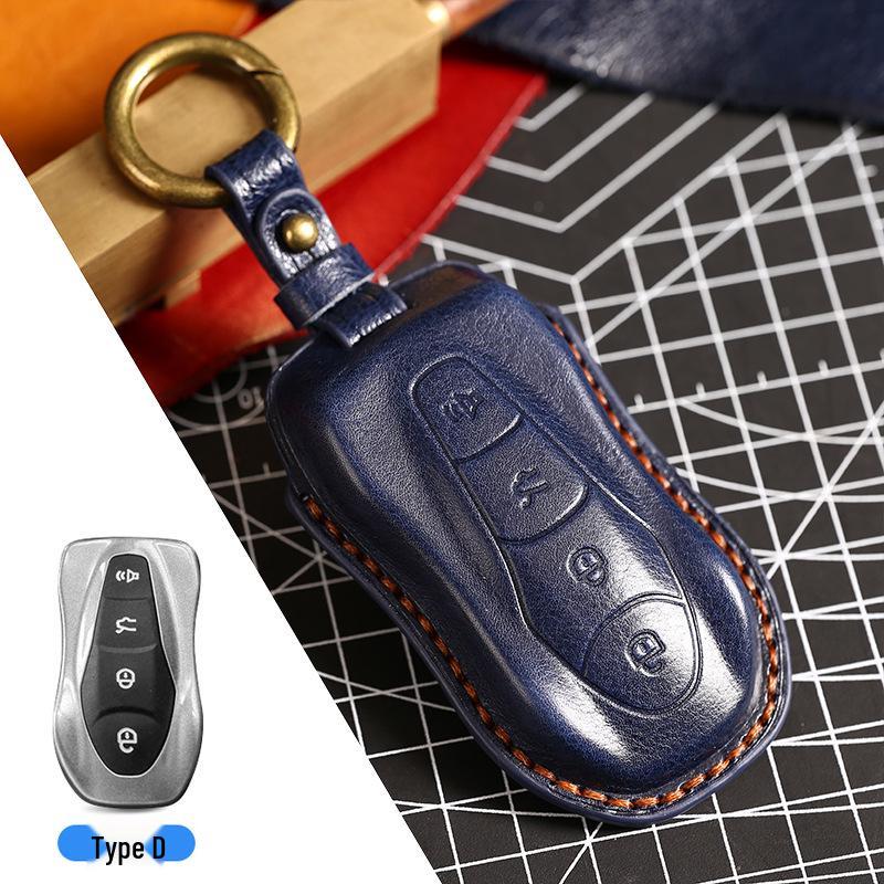 Geely Key Case for New Xingrui, Emgrand GS, Bin Yue, Xing Yue, Boyue Pro, Binrui, Icon, Vision - Male Shell Buckle