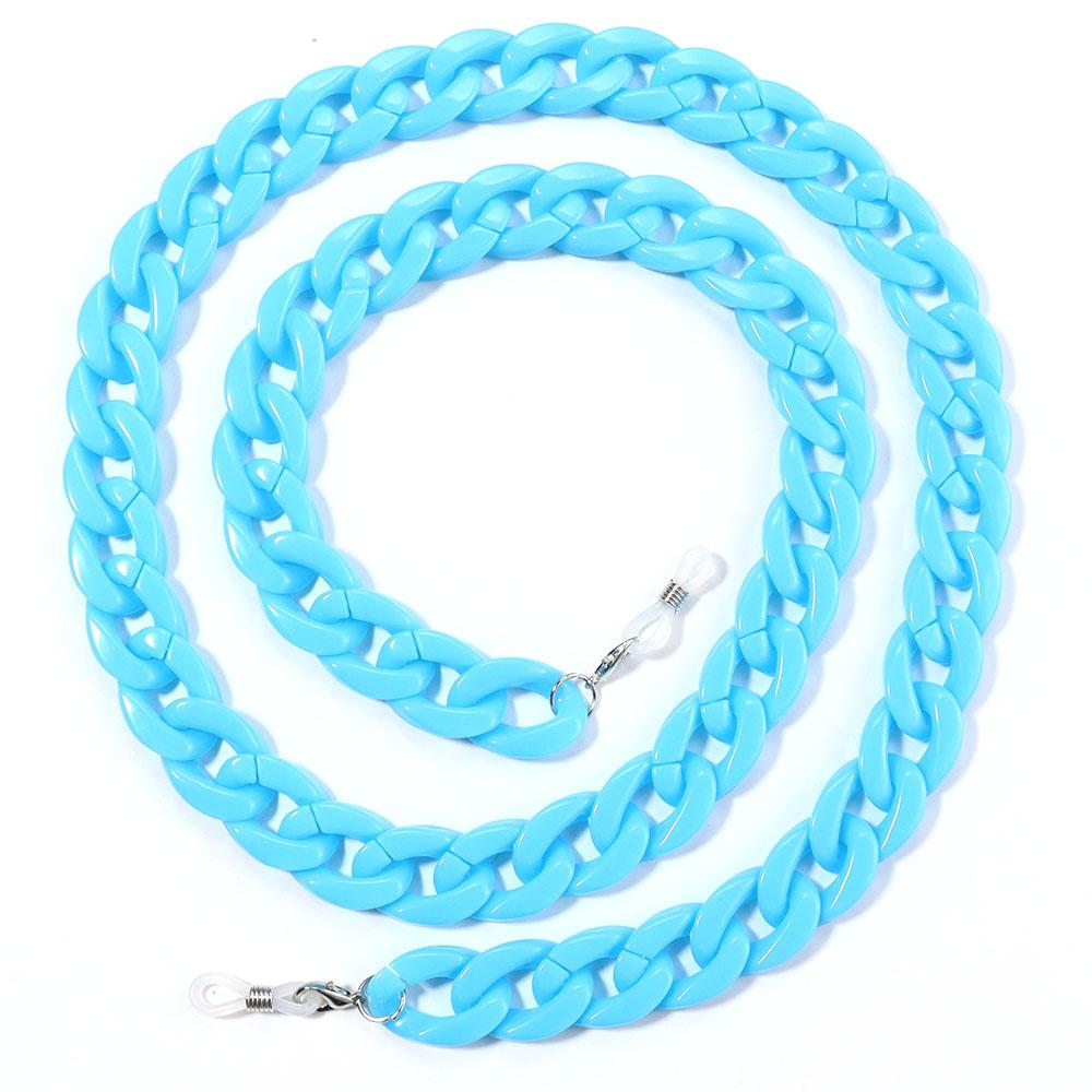 Fashion Colorful Acrylic Glasses Chain Face Mask Lanyard Chains For Women Men Neck Holder Anti-Lost Sunglasses Straps Cord