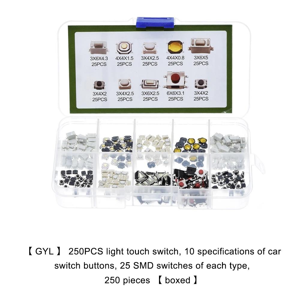 250x erweiterbarer Speicherschalter mit einfacher Bedienung und grafischem Momenttaster Drucktastenschalter Fernbedienung