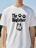 The Dogfather Funny Tshirts for Men Dog Dad Tshirt German Shepherd Dad Male Tshirts Short Sleeve Summer O Neck T Shirt Tee