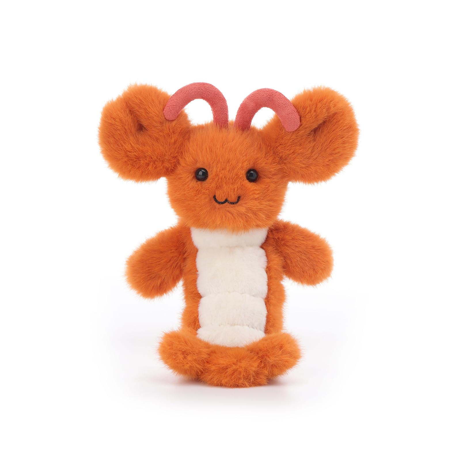 

Apricot Lamb Lazy Lobster Plush Toy for Kids, Soft and Cute, Fluffy Lazy Lobster for Girls and Boys, 22cm