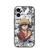 for Xiaomi Redmi Note 12 10 11 9 Pro 10C 12C 9T 9A 10A 12S Note11 Note12 5G 4G Phone Case Trafalgar D Water Law One Pieces Luffy