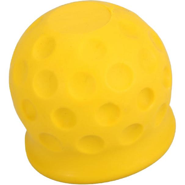 

Universal Trailer Hitch Ball Cover Waterproof Dustproof 50mm ID Yellow for Car Truck RV Boat Auto Replacement Parts