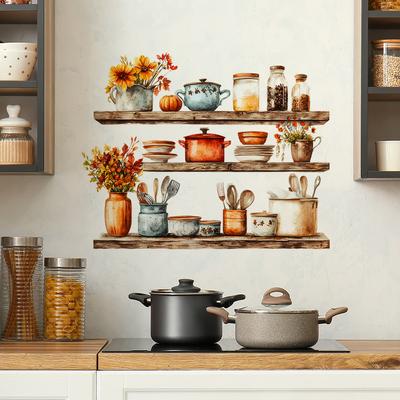 Cucina Utensili da cucina Camera da letto Soggiorno Casa Muro di fondo Abbellimento Decorazione Adesivi murali