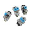 4PCS Front Brake Wheel Cylinder Left Right 45330 HC5 006 Replacement for trx350 fourtrax Rancher 350 2000 2001 2002 2003