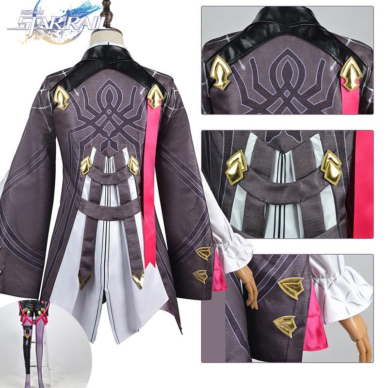 Honkai Rail Star Kafka Game Cosplay Costume Halloween Party Comic Con Up Dress
