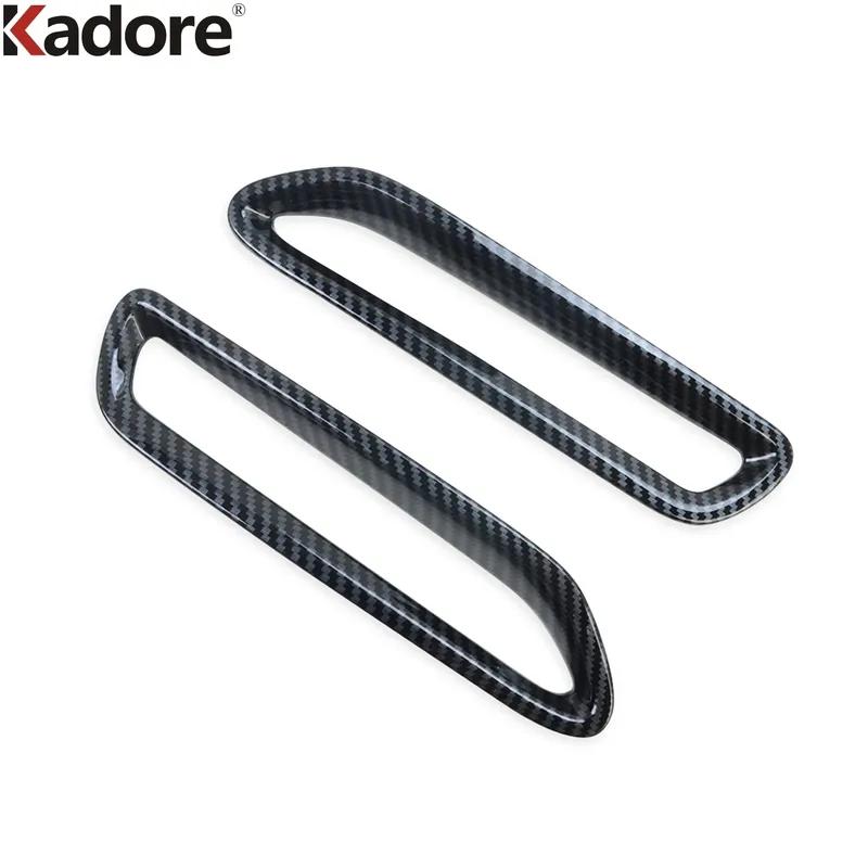 For Toyota Sienna Chrome Car Rear Fog Light Lamp Cover Trim Tail Foglight Bezel Garnish Trims Accessories