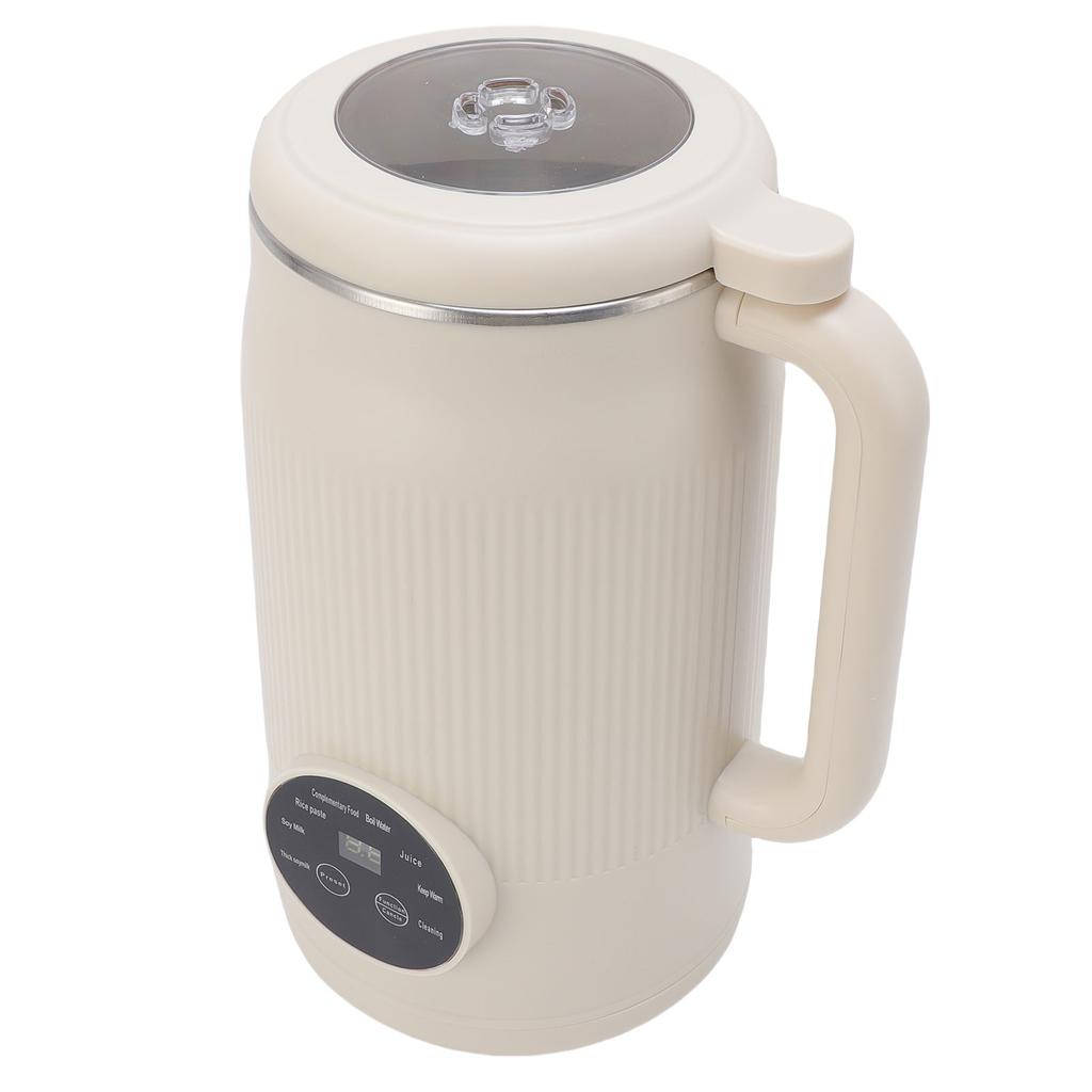 1200ml Soy Milk Maker Juice Blender with Anti Stick Bottom Timer Self Cleaning Keep Warm Boil Water