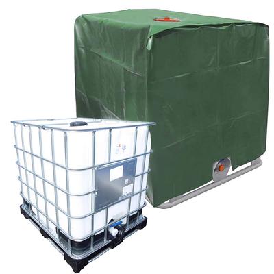 1000 Liters IBC Container Aluminum Foil Waterproof and Dustproof Cover Rainwater Tank Oxford Cloth UV Protection  Cover