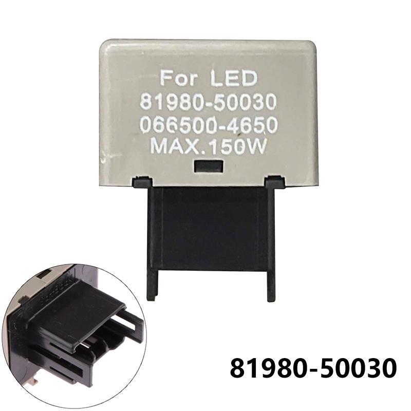 Turn Signal Flasher Speed Adjustable 81980-50030 Compatible With Lexus Toyota Fj Cruiser For Sienna Electronic Flasher Relay