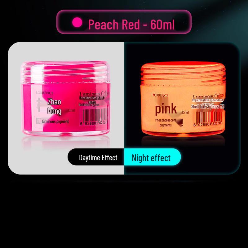 Glow-in-the-Dark Fluorescent Pigment Set for Kids - Perfect for DIY Clothes, Shoes, Plaster Dolls, and Hand-Painted Crafts!