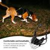 Dog Mouth Guard Adjustable Metal Basket For Biting Chewing Dog Mouth Mesh Muzzles For Large Breed Dogs Dog Muzzle For Small