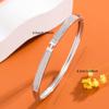 New letter i elegant half circle diamond-encrusted women's bracelet bracelet jewelry holiday gift