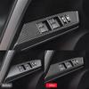 For Toyota RAV4 2013-2018 Carbon Fiber Car Window Lift Panel Switch Trim Cover LHD Auto Decoration Sticker
