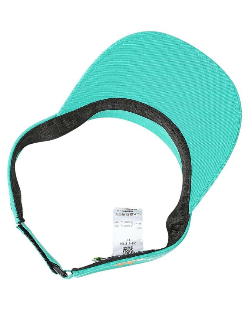 PEARLY GATES Unisex Sun Visor (Recycled Twill, Adjustable Size) / Golf Hat / 053-5187202 140_Mint Green FR