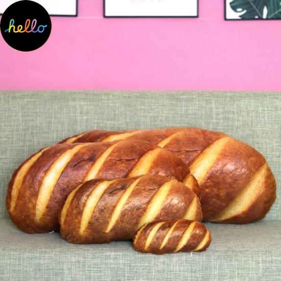 Kreativní 3D simulace Chléb Design Pohovka Polštář Soft Cus na Home Decor dárek