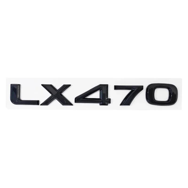 3D ABS Logo For Lexus GX470 LX570 LX600 RX350 RX300 Emblem Number Letters Sticker Car Trunk Badge Adhesive Decal Accessories