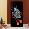 Japanese Hannya Oni Mask Case For Samsung Galaxy S24 S26 Ultra S22 S23 S25 Ultra S20 S21 Plus S10 S25 FE Cover Funda