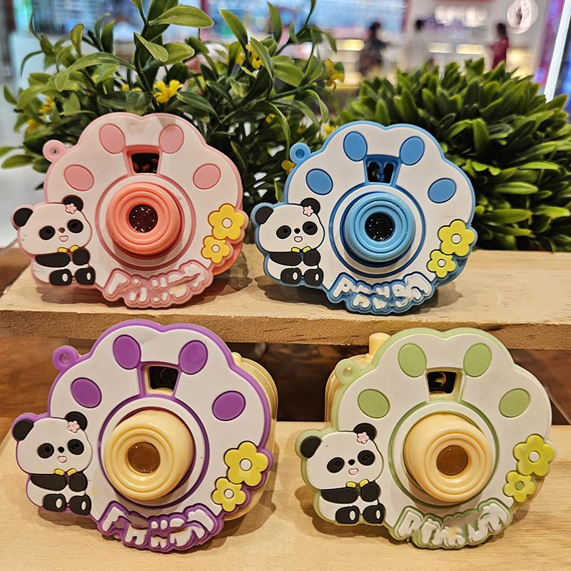 Cartoon Car Kids Childrens New Cute Projection Camera Keychain Light Up Trinket Creative DIY Assembly For Bag Keychain Pendant Students And Adults