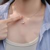 Dolphin Necklace, Female Light Luxury Neck Chain, Niche Design, High-end Sense, Exquisite Clavicle Chain