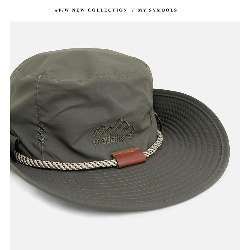 Brim Oversized Sunshade Breathable Fishing Hat For Men And Summer Women