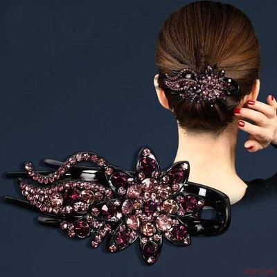 Cute Contrasting Color Clip, Brown Hairpin