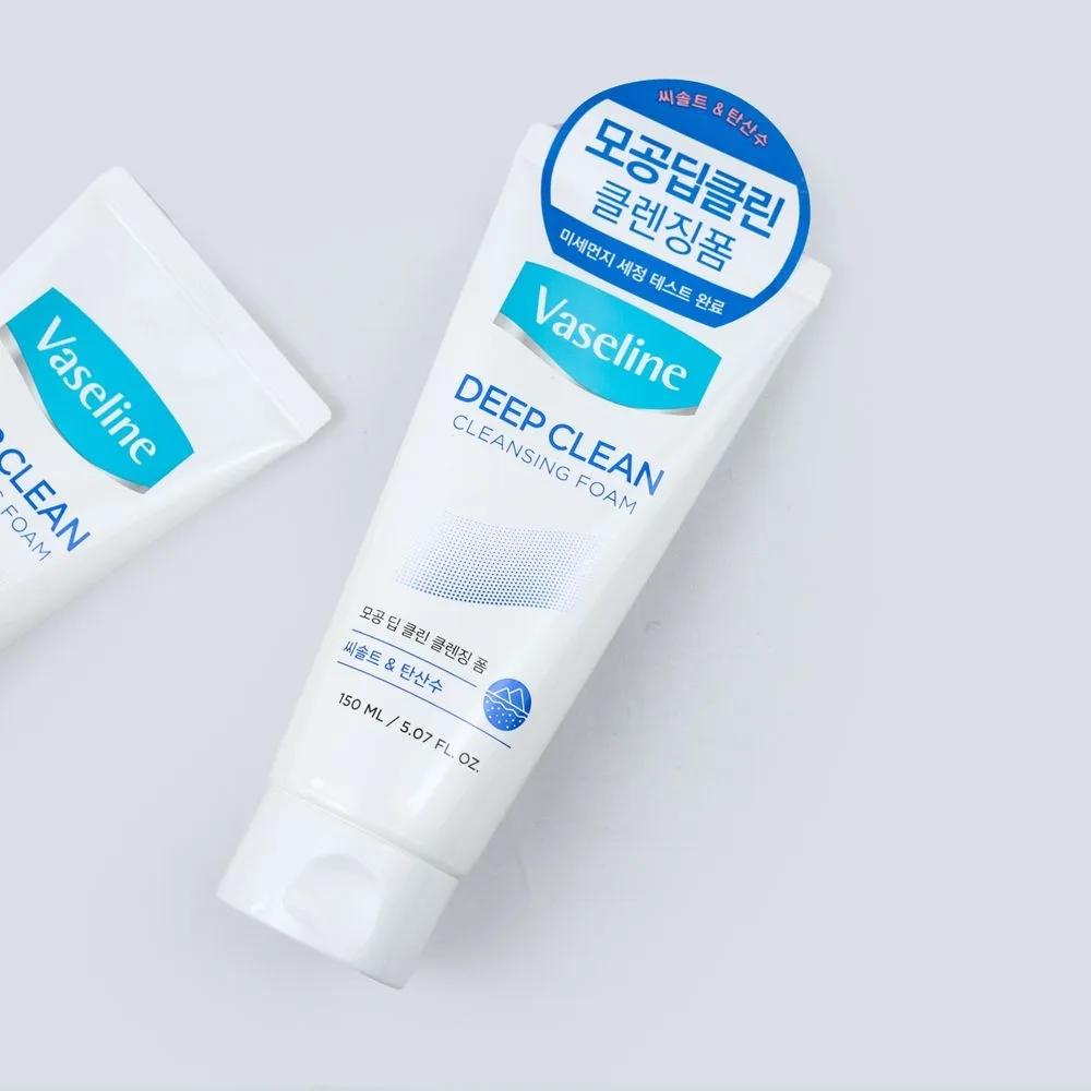 Vaseline Deep Clean Cleansing Foam 150ml x 5