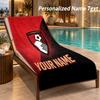 Custom Text Bournemouth Football Print Beach Towel Large Towel For Home Bathroom Beach