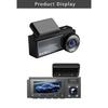 3 Channel Dash Cam HD 1080P Wifi Inside Vehicle Car DVR Three Way Lens Camera DVRs Recorder Video Registrator Dashcam Camcord