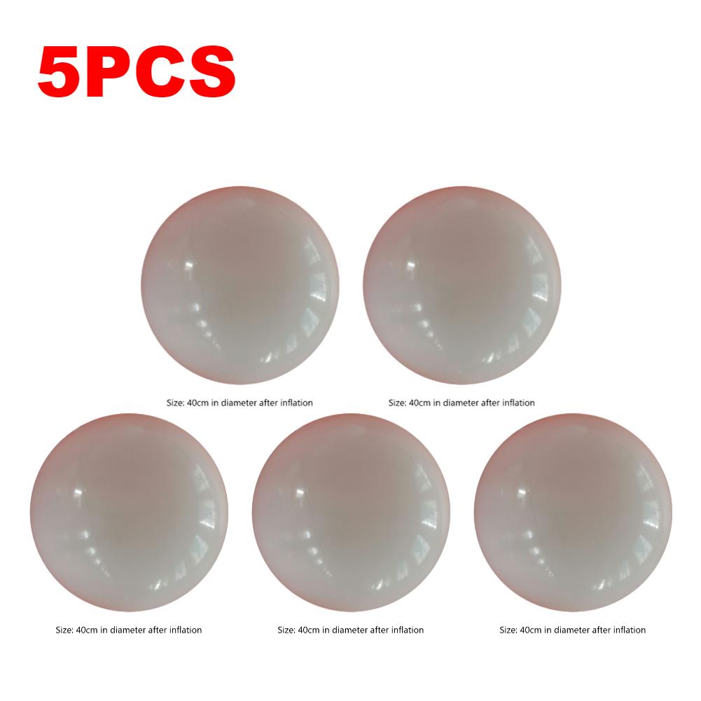 1-10PCS Luminous Beach Ball Light With 16 Color Swimming Inflatable Water Ball Remote Control Pool Balloon Light For Water Sport