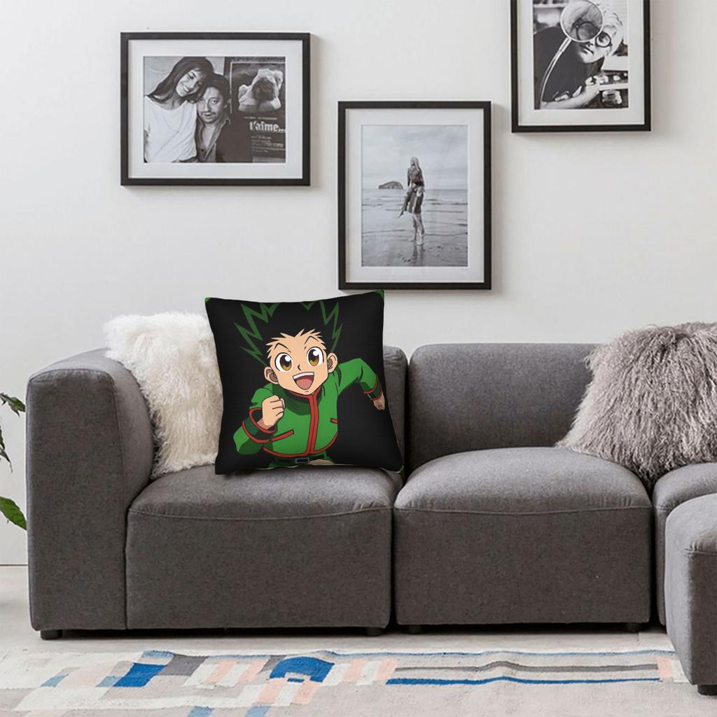 Anime Gon Pillow Cover Soft Cushion Cover Fashion Pillow Case For Sofa Home Decor