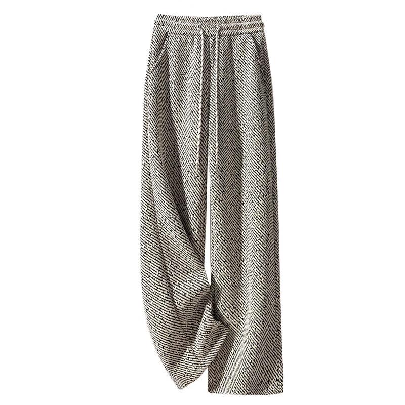 

Taichi Women s Twill Velvet Lined Wide-Leg Casual Pants S