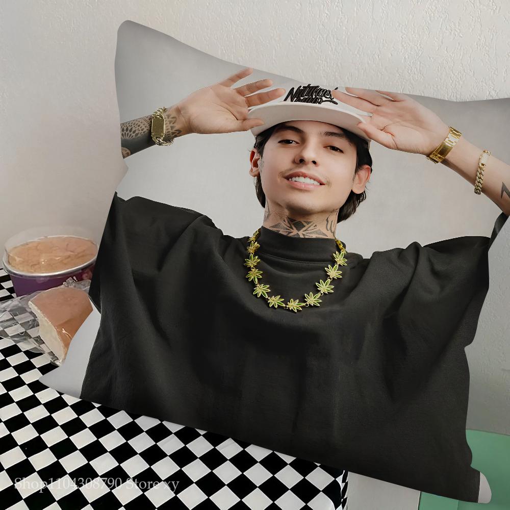 Rapper Natanaels Cano Pillow Case Fashion Square Pillowcase Bedroom Sofa Room Ins Decoration Leisure Cushion Cover 40x40