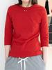 Onseuka Comfy 3/4 Sleeve T (Red)
