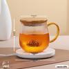 YIHUTEA Smart Mug Warmer with Glass Teacup Set