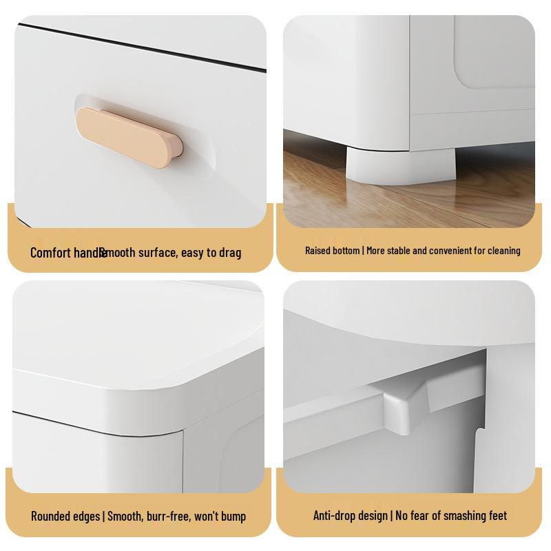 Multi-Layer Drawer Cabinet: Thickened Storage for Bedroom, Living Room, or Children's Wardrobe