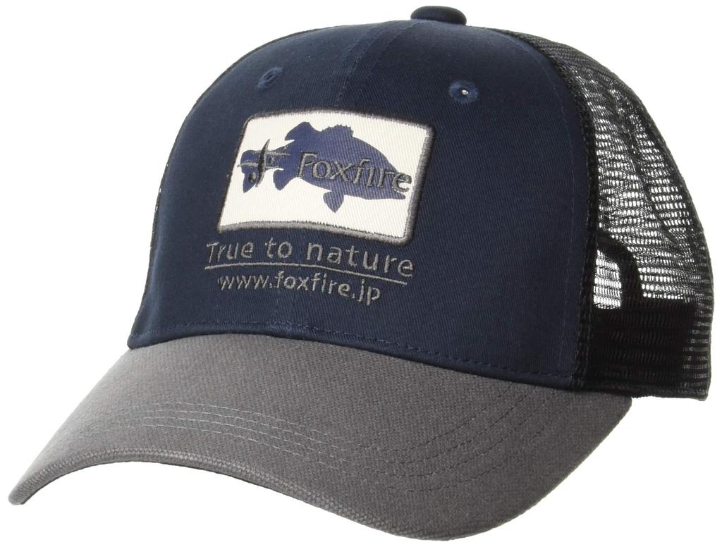 Foxfire Fishing True to Nature Cap Free Size 5522033, Navy, Japan,