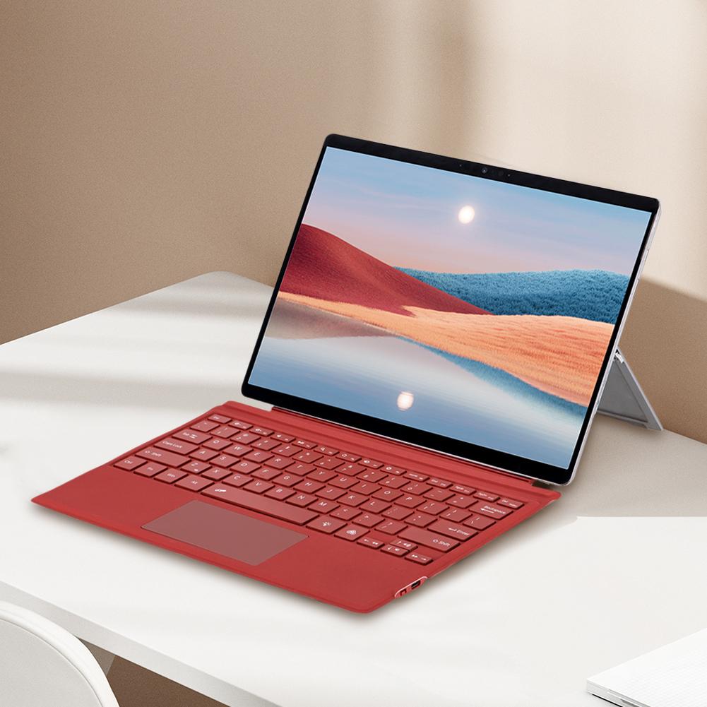 Wireless Keyboard Bluetooth-compatible 5.1 Rechargeable Touchpad Keypad Multi-Touch Trackpad for Microsoft Surface Pro 3/4/5/6/7