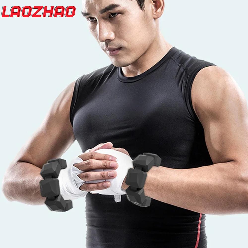 Durable And Safe 1 Pair Adjustable Wrist & Ankle Weights (0.33Lb / 0.15Kg Each) For Women Men - Silicone Wearable Arm & Leg Weights For Gymyoga
