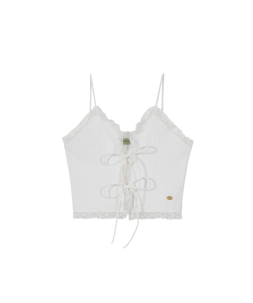 Lememe Lace Bustier White_2Color