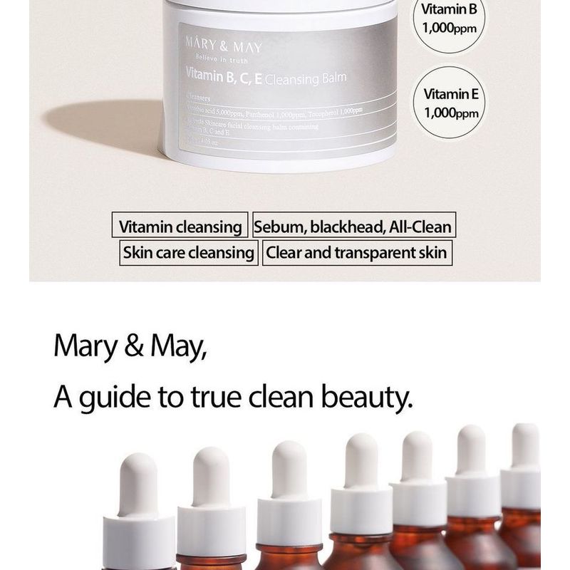 Mary&May Vitamin B, C, E Cleansing Balm