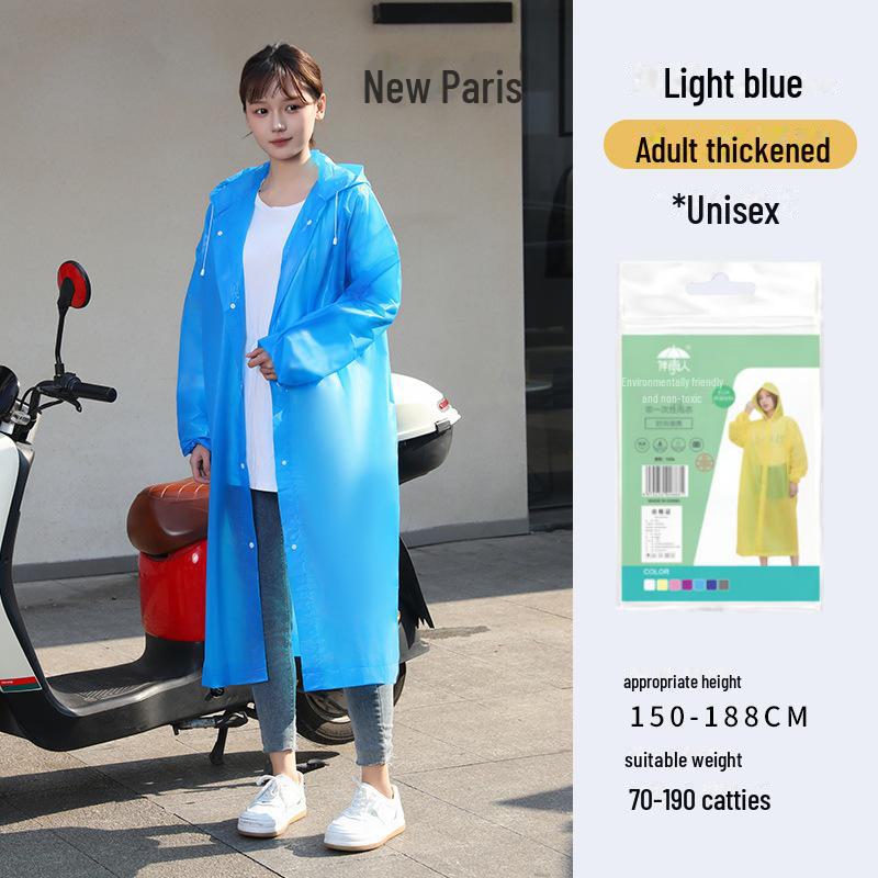"Children's Full-Body Rainstorm-Proof Disposable Raincoat for Boys and Girls with Backpacks"