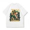 Summer Loose Cotton TShirt One Piece Zoro Fashion Trendy Top for Unisex Women