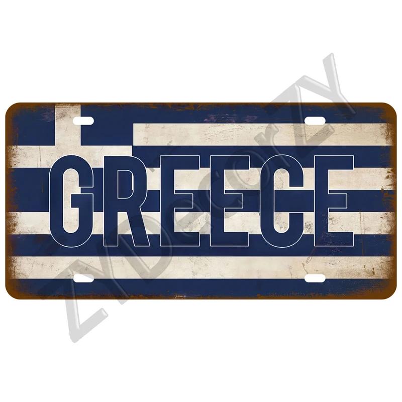 1Pc Retro Metal Aluminum National FlagPosters Bar Club Walls Metal Signage, Retro Wall Panels Suitable for Homes, Cafes, Garages