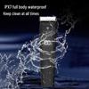 USB Waterproof Electric Body Hair Trimmer with Digital Display for Men & Women