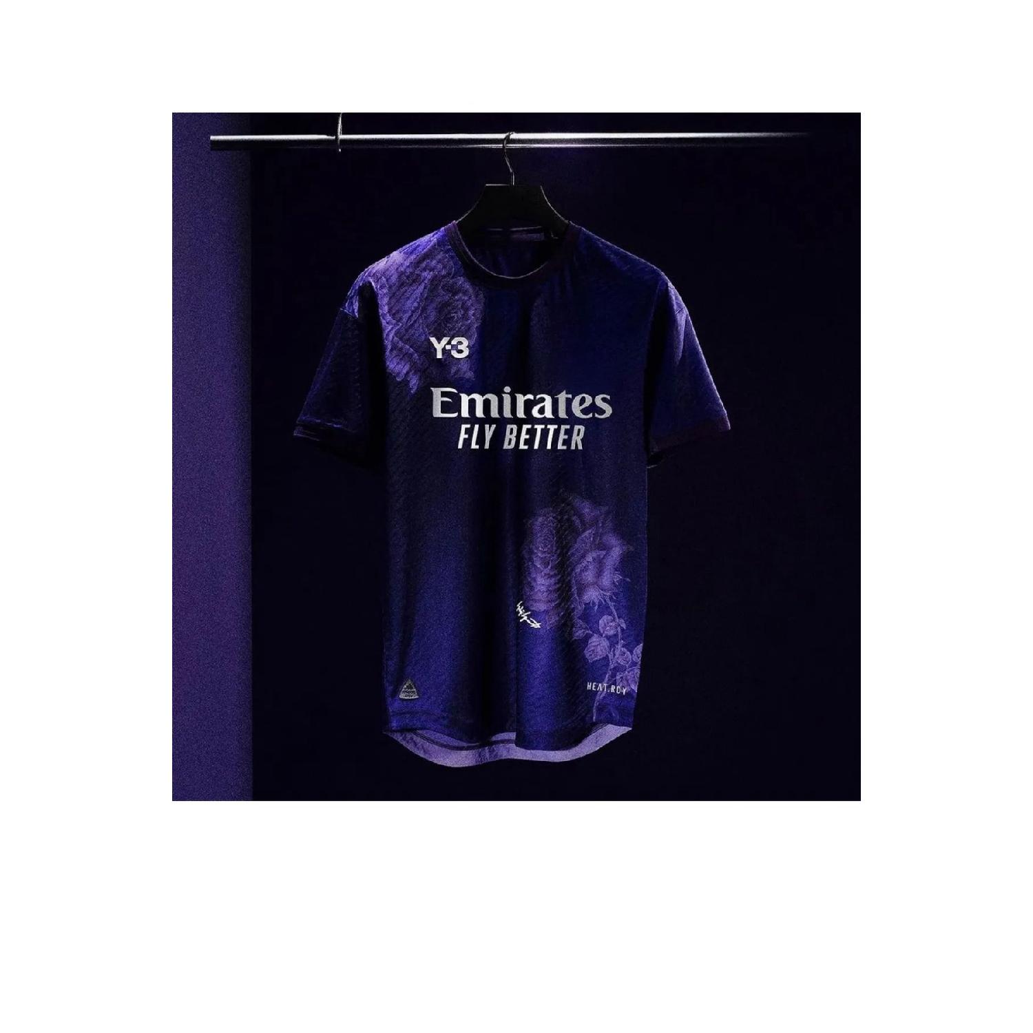 

Джерси нового сезона Y-3 Jude Bellingham Special Concept 2023/24 S фиолетовый