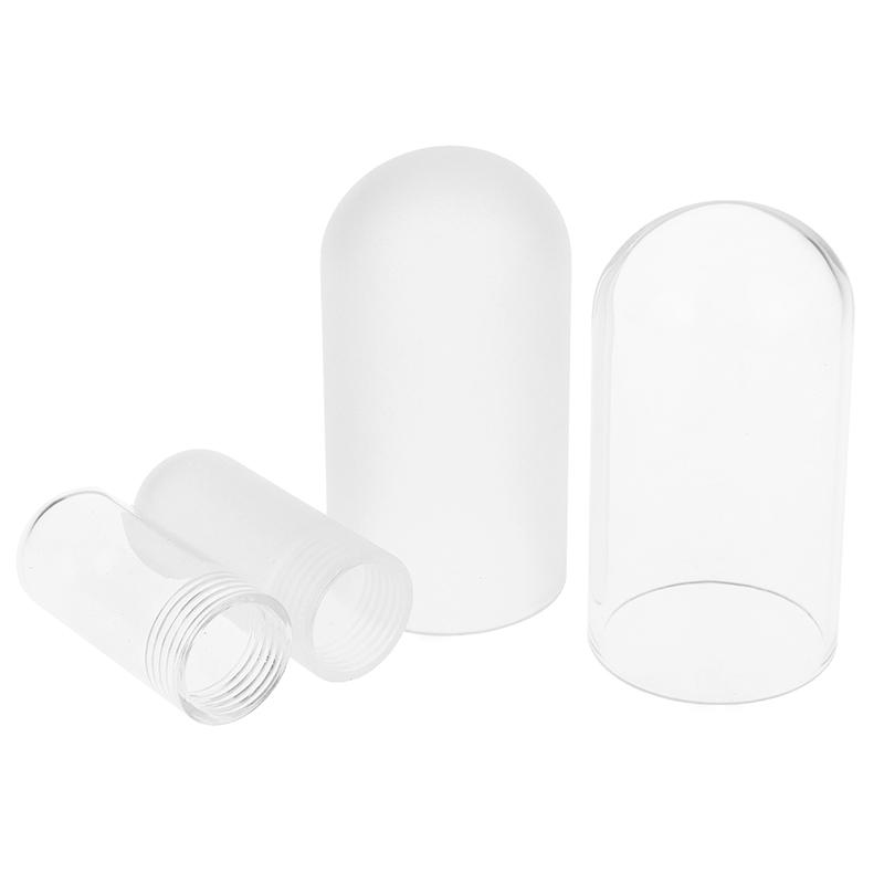 Tubular G9 Glass Cover Threaded Neck Lamp Shade Replacement Parts Sturdy Glass Protectant Tube Frost Cover For G9 Bulb