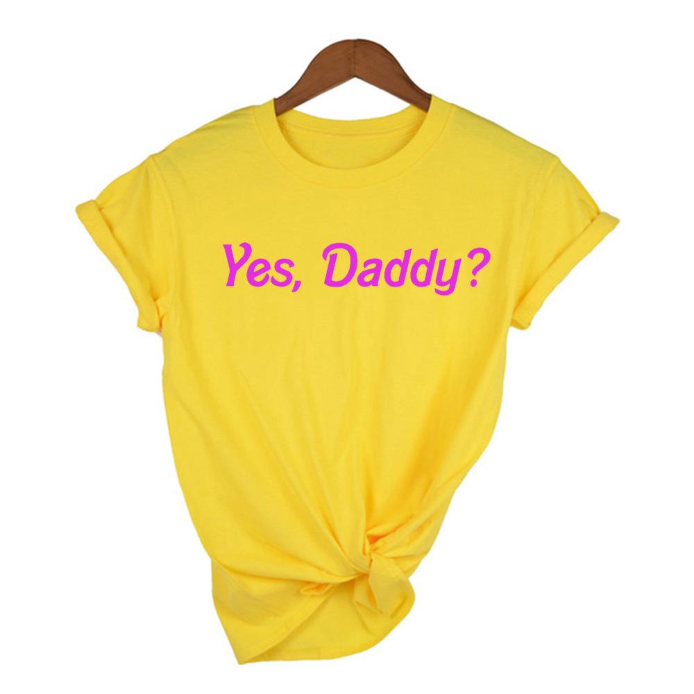 Ja Papa Briefe Weiße T-Shirts Damen Sommer Tops T-Shirt Femme Tumblr Poleras Mujer Thirts