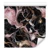 Marble Wallpaper Black, Brown and Red for Living Room and Bedroom 50x1000