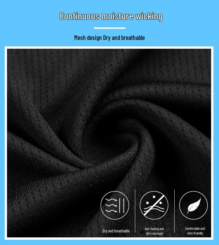 Men's Summer New Style Breathable Basketball Suit with Logo and Color Print